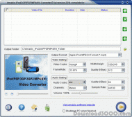 Amadis iPod/PSP/3GP/MP4/AVI Converter screenshot